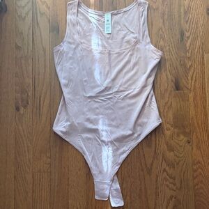 Lululemon Light Pink Sleeveless Bodysuit